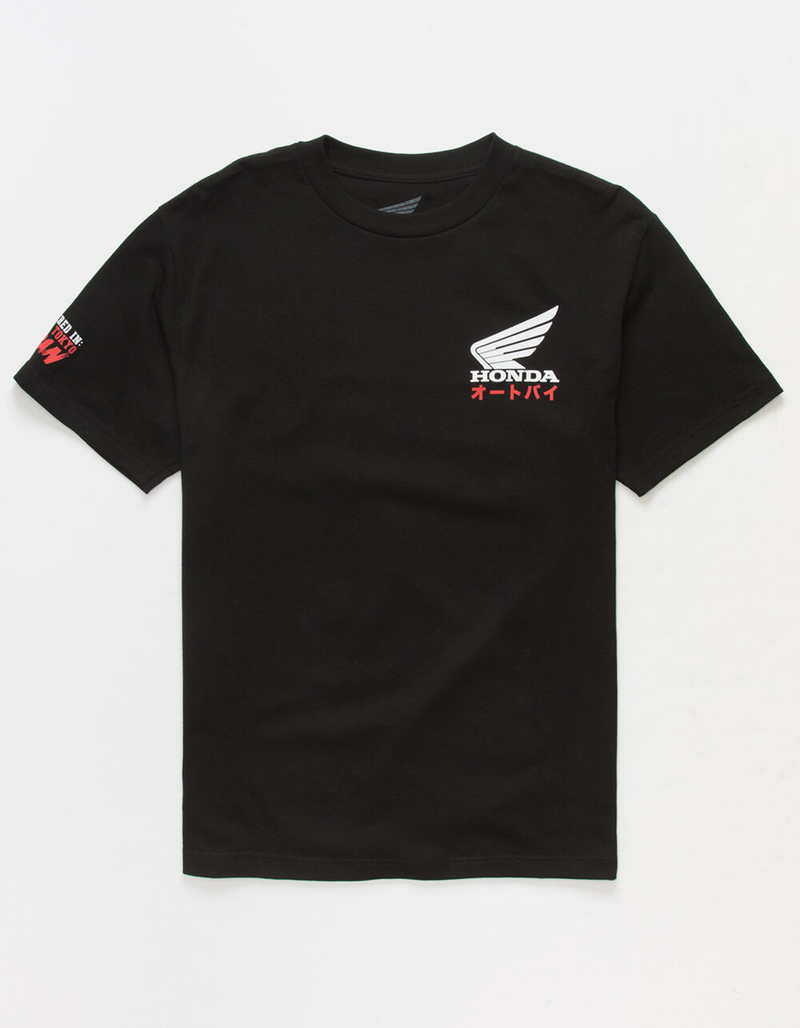 HONDA Factory Built Mens Black T-Shirt image number 1