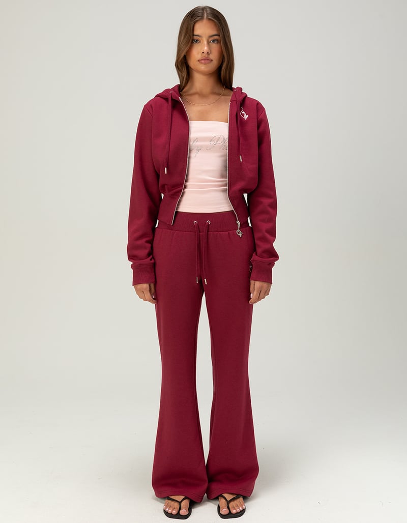 BABY PHAT Womens Flare Sweatpants image number 0