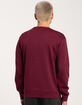 RSQ Mens Solid Crewneck Fleece Sweatshirt image number 4