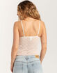 FULL TILT Lace Flyaway Womens Top image number 4
