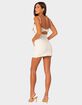 EDIKTED Alecia Textured Lace Mini Dress image number 5