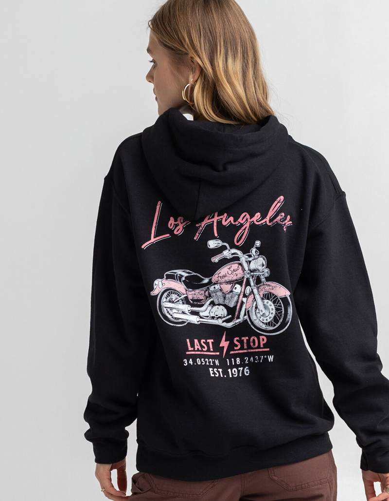 FULL TILT Motorcycle Womens Hoodie image number 3