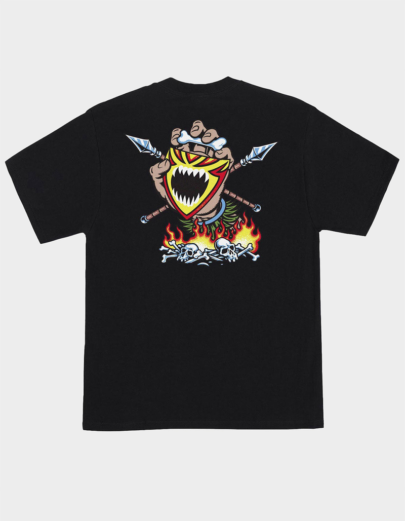 SANTA CRUZ Salba Screaming Witch Doctor Mens Tee image number 0