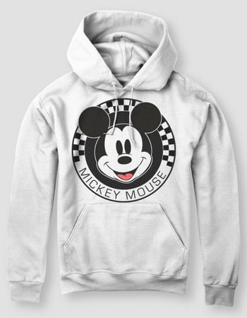 DISNEY Mickey Mouse Checkered Unisex Hoodie Primary Image
