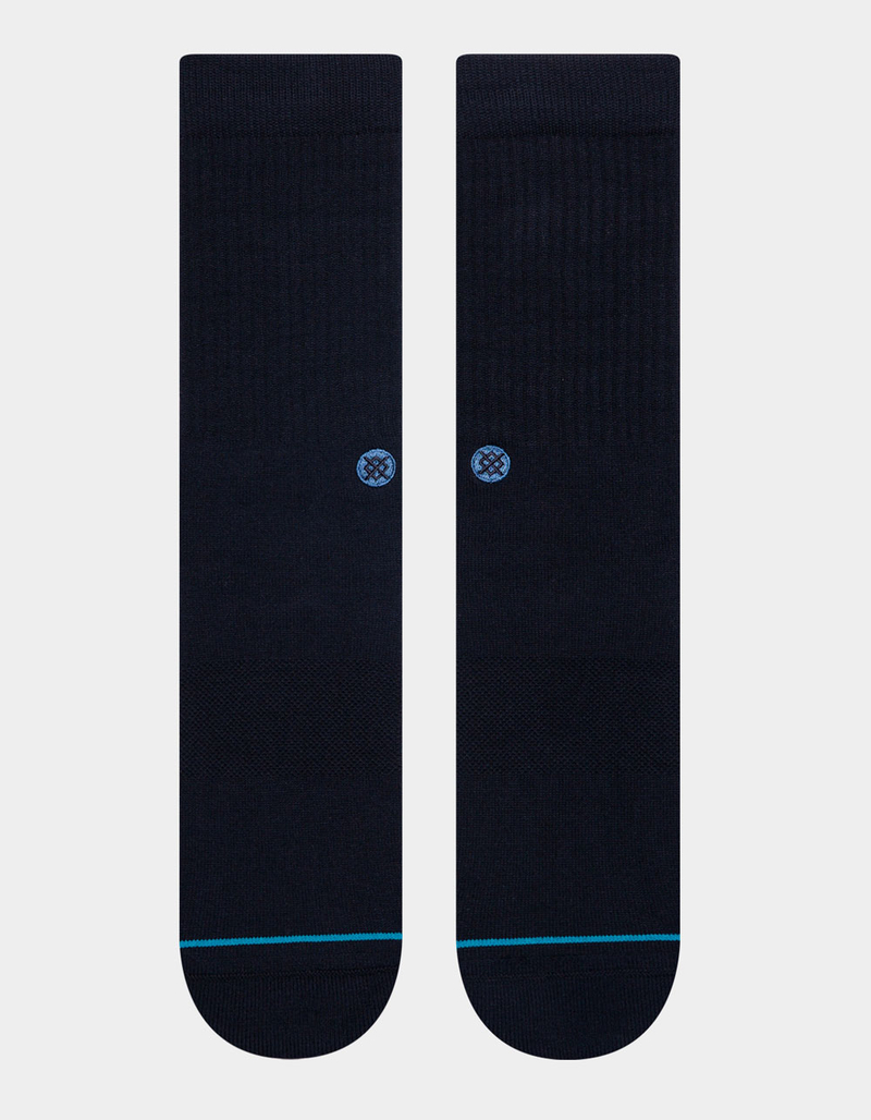 STANCE Icon Mens Athletic Crew Socks image number 1