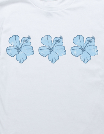 HIBISCUS Trio Unisex Kids Tee Alternative Image