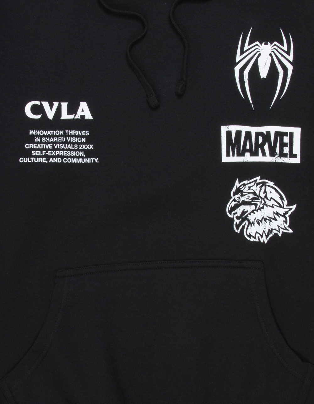 CVLA x Marvel Spider-Man Mens Hoodie - BLACK - M | Tillys