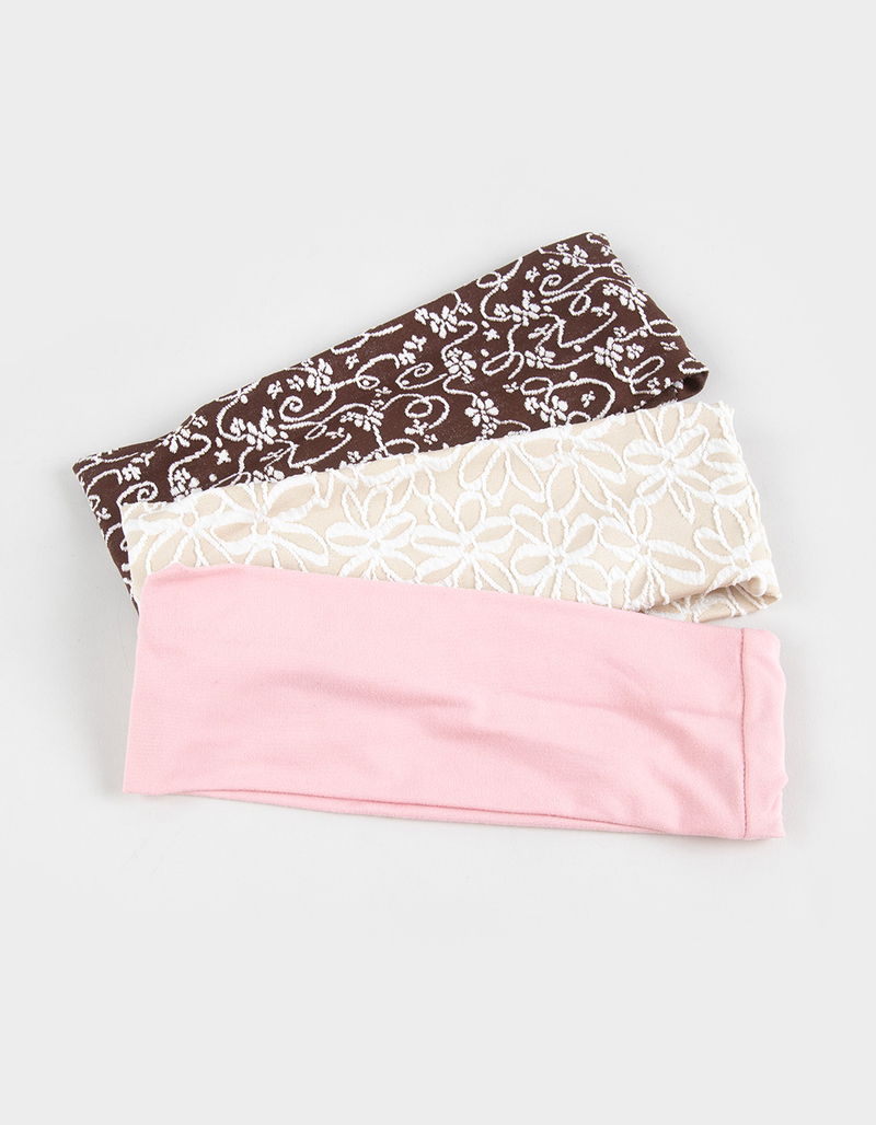 FULL TILT 3 Pack Embroidered Multi Headbands image number 1