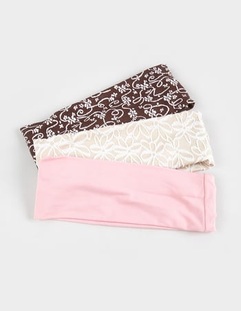 FULL TILT 3 Pack Embroidered Multi Headbands Alternative Image