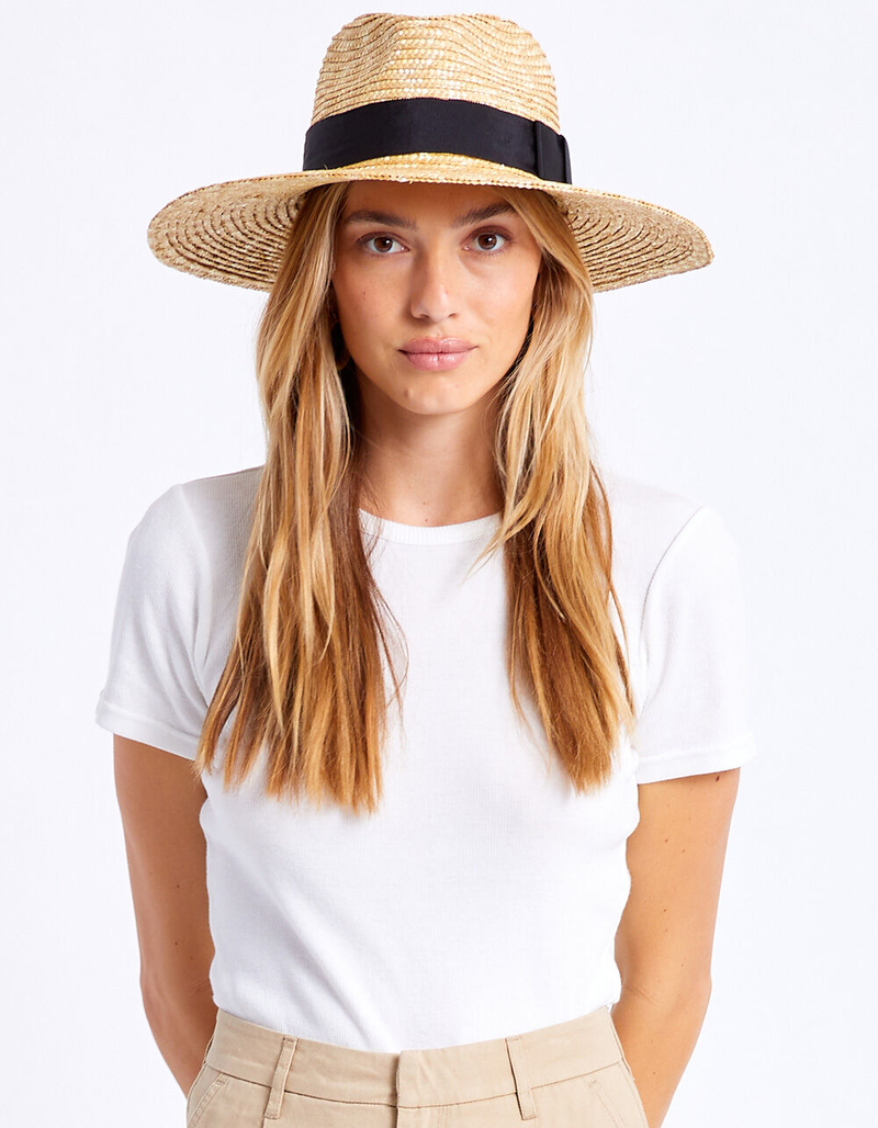 BRIXTON Joanna Womens Natural Straw Hat image number 1