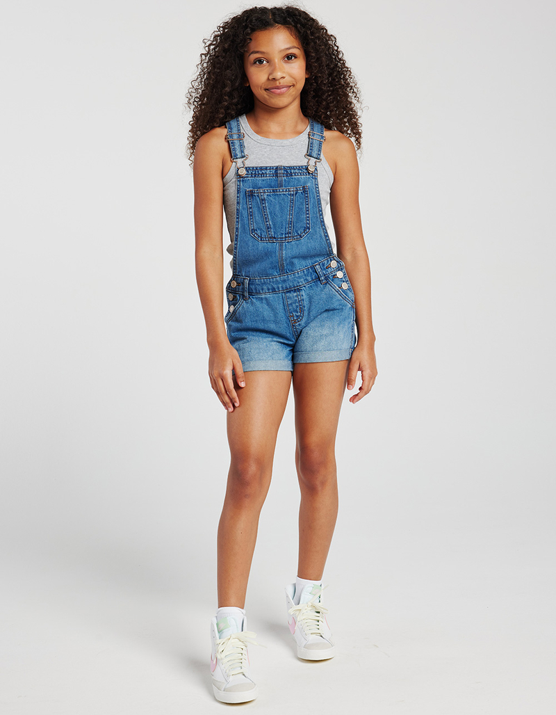 RSQ Girls Denim Shortalls image number 5