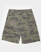 RSQ Mens Baggy Twill Cargo Jorts image number 3