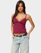 EDIKTED Glendon Babydoll Top image number 1