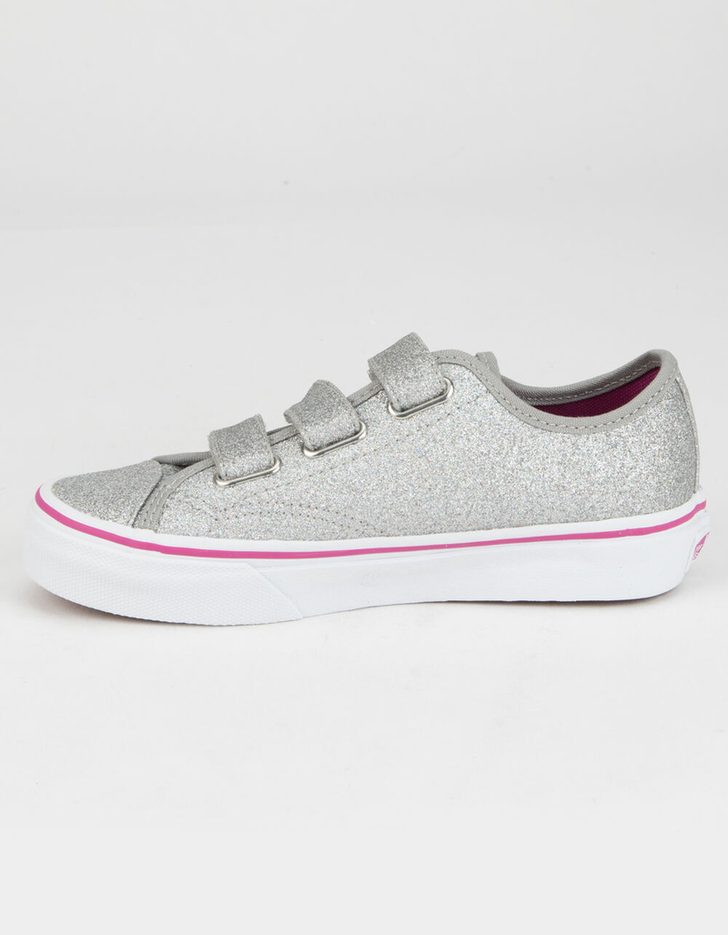 VANS Style 23 V Glitter Girls Velcro Shoes image number 3