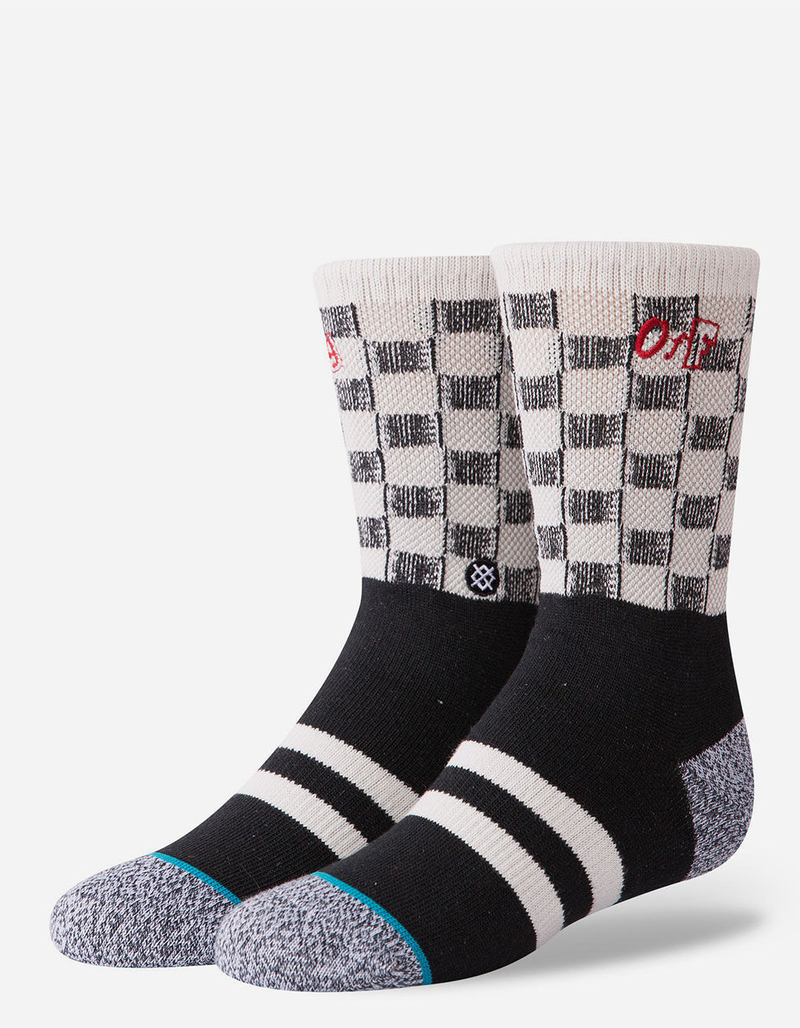 STANCE Check Me Out Boys Crew Socks image number 0