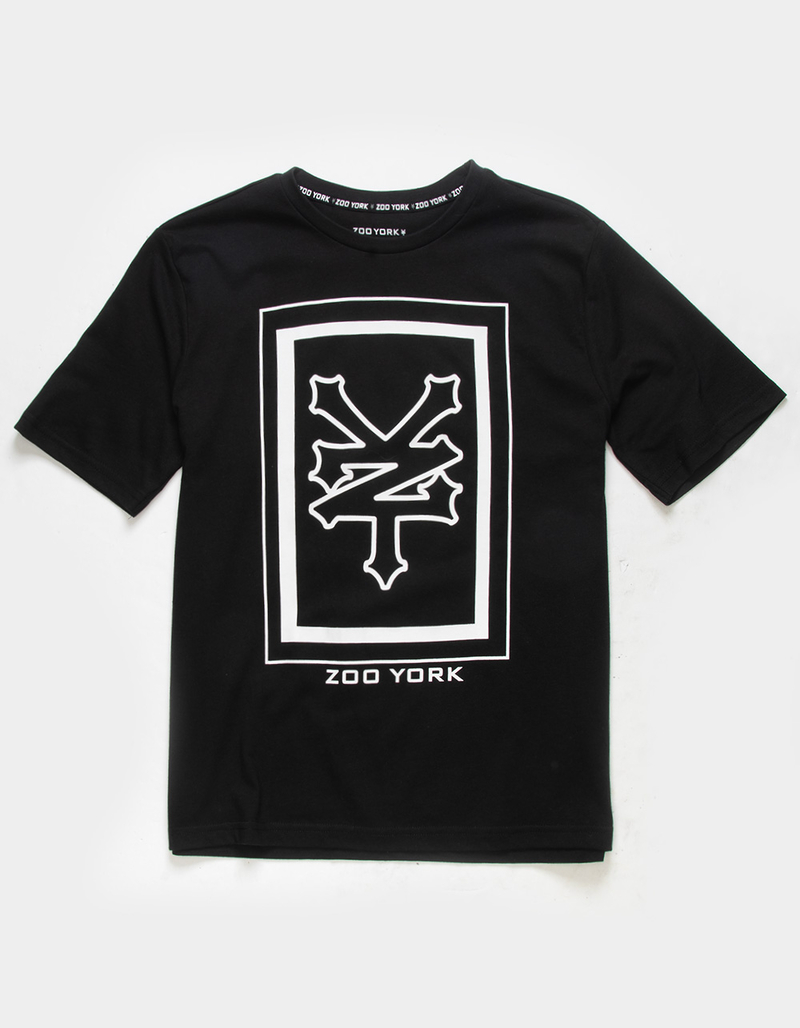 ZOO YORK Box Logo Boys Tee image number 0