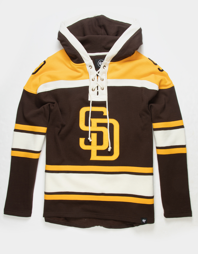 47 BRAND San Diego Padres '47 Superior Lacer Mens Hoodie image number 0