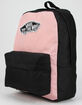 VANS Realm Pink Icing & Black Backpack image number 2