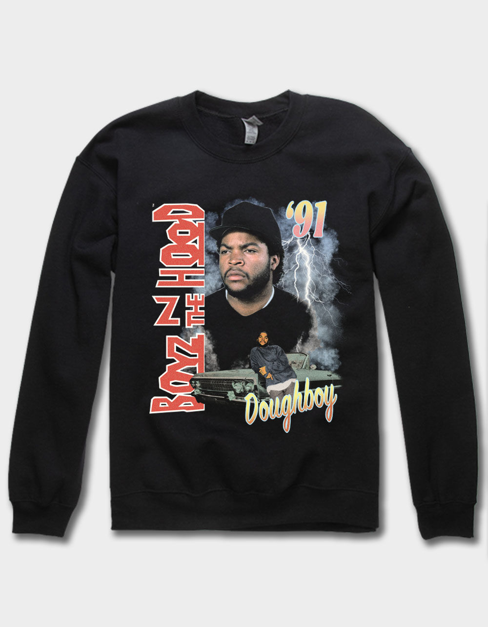 トップス Boyz N the Hood Crewneck Sweatshirt Boyz N the Hood Colorblock Crew Neck Sweatshirt | Official