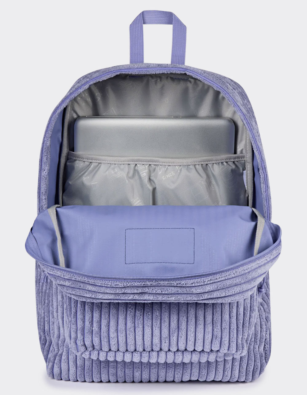 JANSPORT SuperBreak Plus FX Backpack - SURREAL CORDUROY LAVENDER