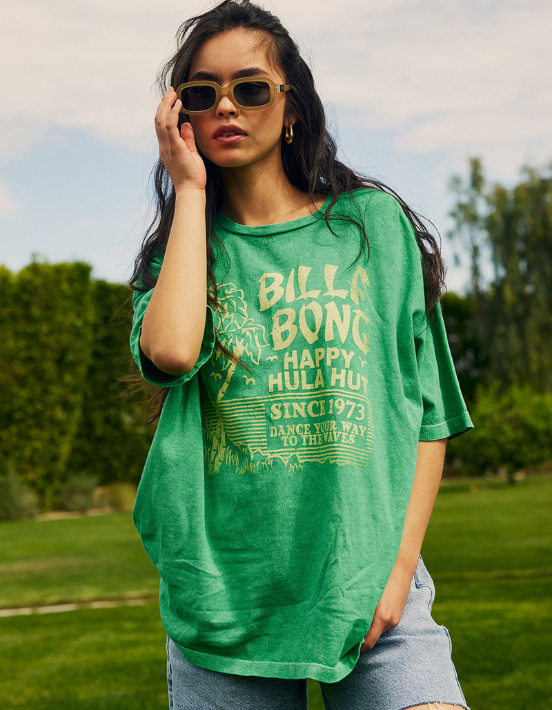 BILLABONG Hula Hut Womens Boyfriend Tee image number 3