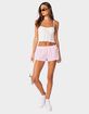EDIKTED Gingham Boxer Shorts image number 2