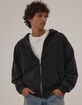 RSQ Mens Oversized Zip-Up Hoodie image number 1