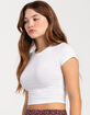 BOZZOLO Womens Cropped Tee image number 3