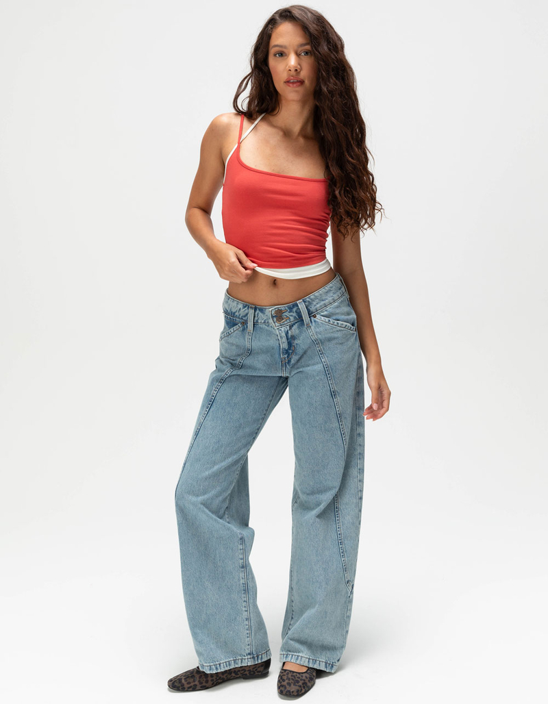 TILLYS Double Layer Womens Cami image number 1