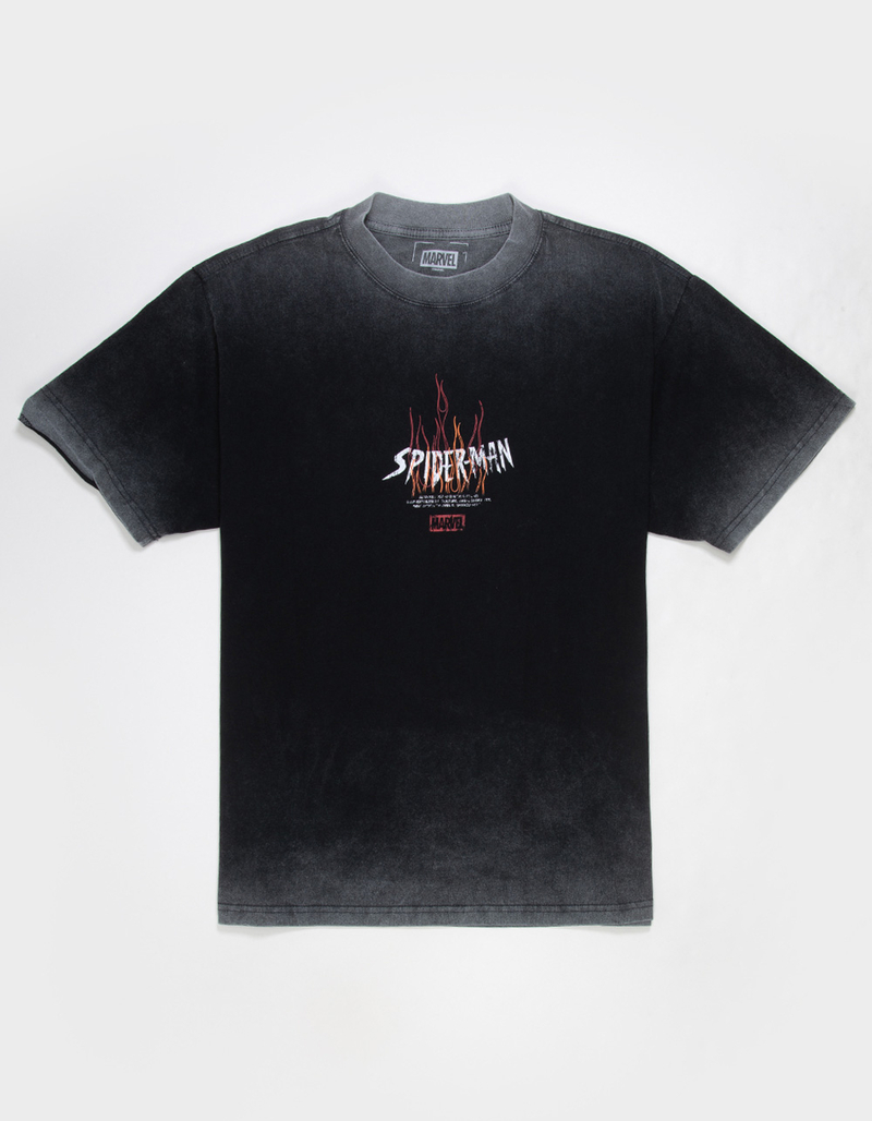 CVLA x Marvel Spider-Man Flames Mens Boxy Tee image number 2