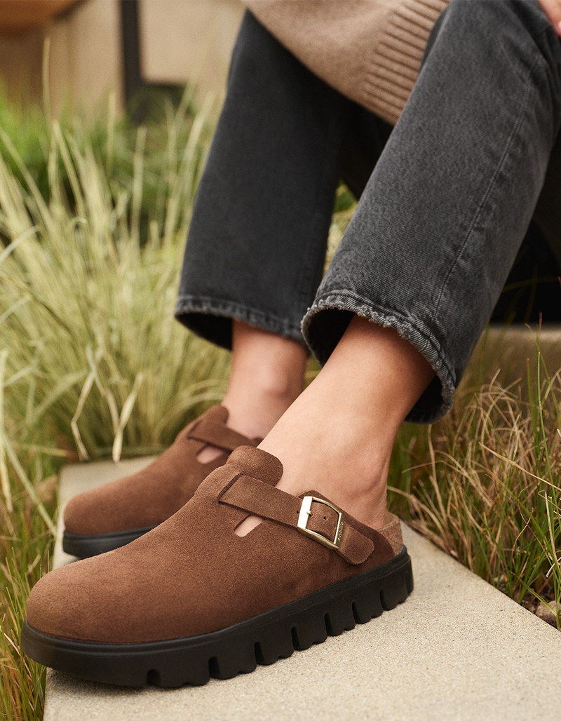 BIRKENSTOCK Papillio Boston Womens Chunky Clogs image number 5