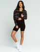 RSQ Womens Crop Flannel Shirt image number 4