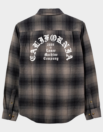 LOSER MACHINE Pasqual Mens Flannel Primary Image