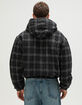 RSQ Mens Hooded Plaid Jacket image number 5