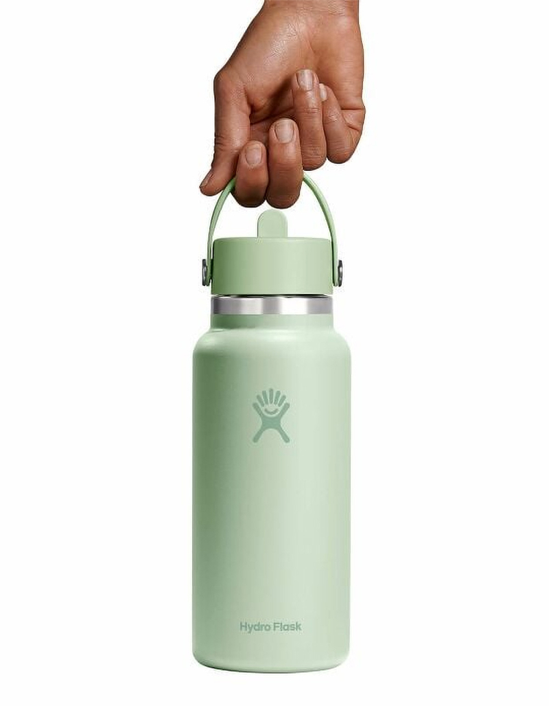 HYDRO FLASK 32 oz Wide Mouth Water Bottle With Flex Straw Cap image number 1