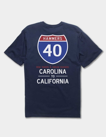 FORTY HAMMERS Highway 40 Unisex Tee Primary Image