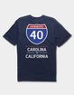FORTY HAMMERS Highway 40 Unisex Tee image number 1