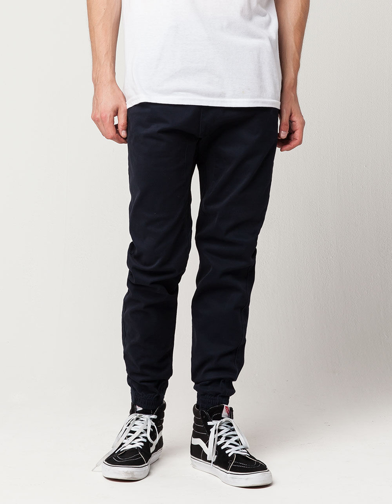 CHARLES AND A HALF Mens Twill Jogger Pants image number 0