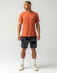 RVCA Trainer Mens Camo Black Sport Shorts image number 6
