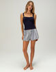 FREE PEOPLE Home By 8 Texture Womens Boxer Shorts image number 1