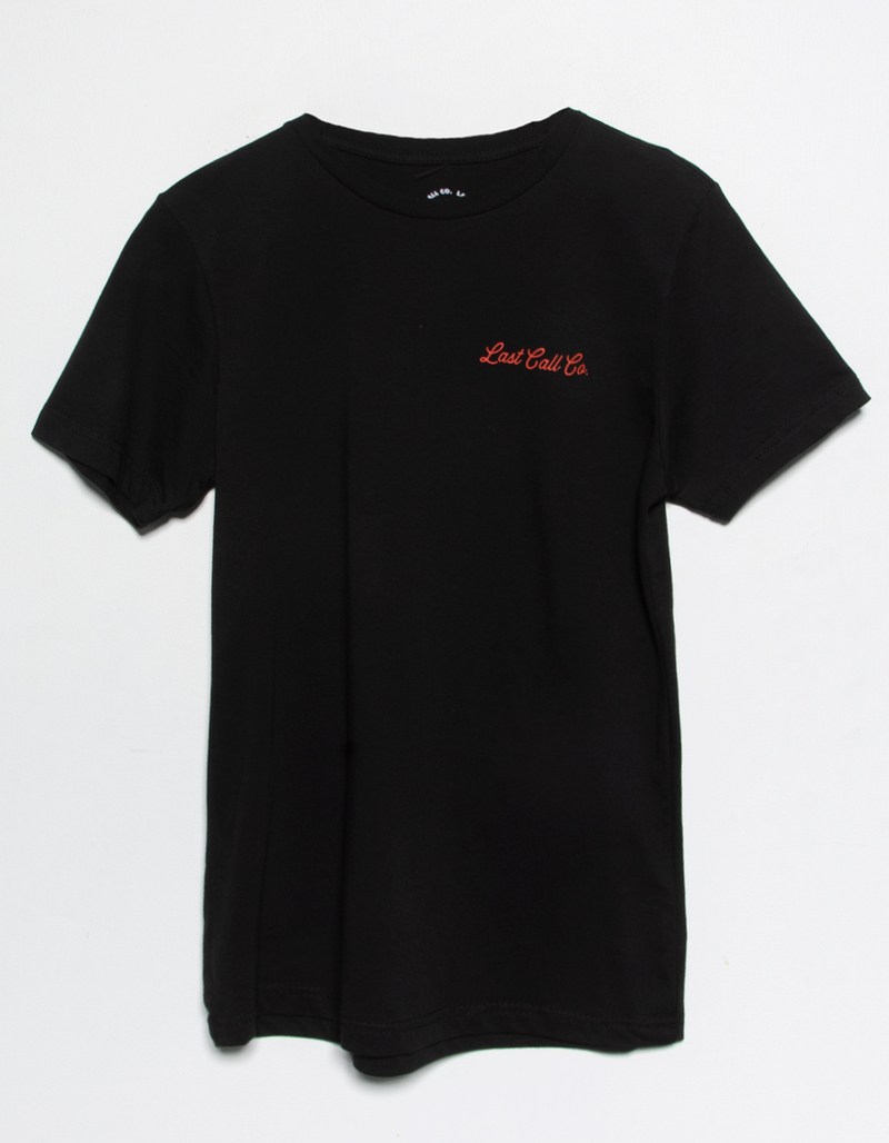 LAST CALL CO. Troublemaker Womens Tee image number 4