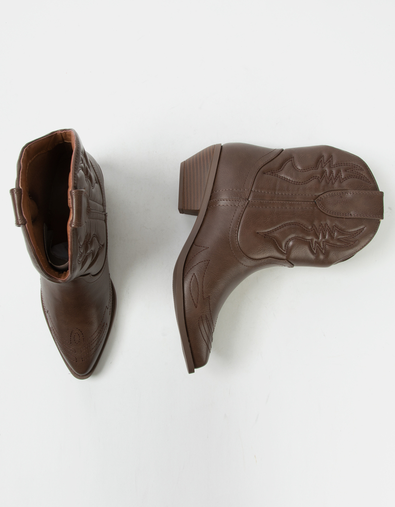 SODA Womens Short Western Boots image number 4