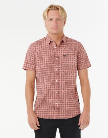 RIP CURL Fun Times Aerotech Mens Short Sleeve Shirt RIP CURL Fun Times Aerotech Mens Short Sleeve Shirt Primary Image