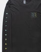 BILLABONG Unity Sleeves Black Mens T-Shirt image number 2
