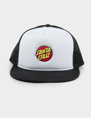 SANTA CRUZ Cruz Embroidered Structured Trucker Hat Alternative Image