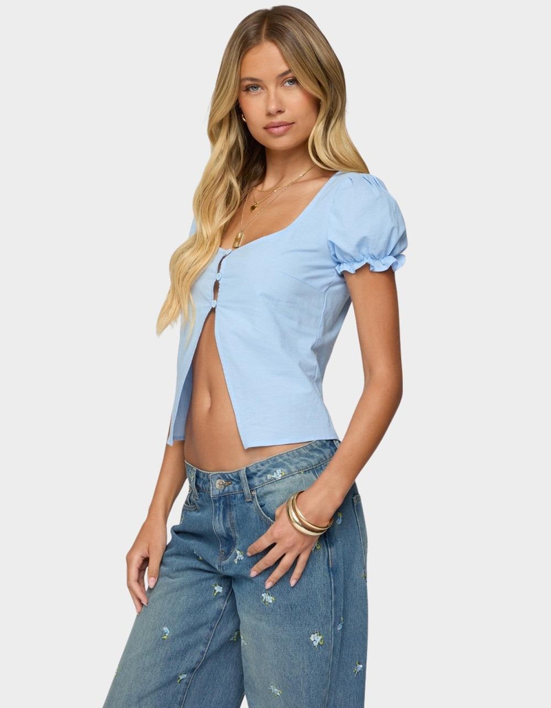 EDIKTED Dorothea Split Front Top image number 1