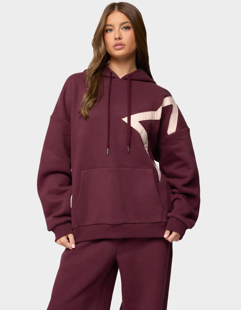 EDIKTED Starly Oversized Hoodie image number 0