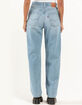 LEVI'S 94 Baggy Womens Jeans - Medium Indigo Destruction image number 4