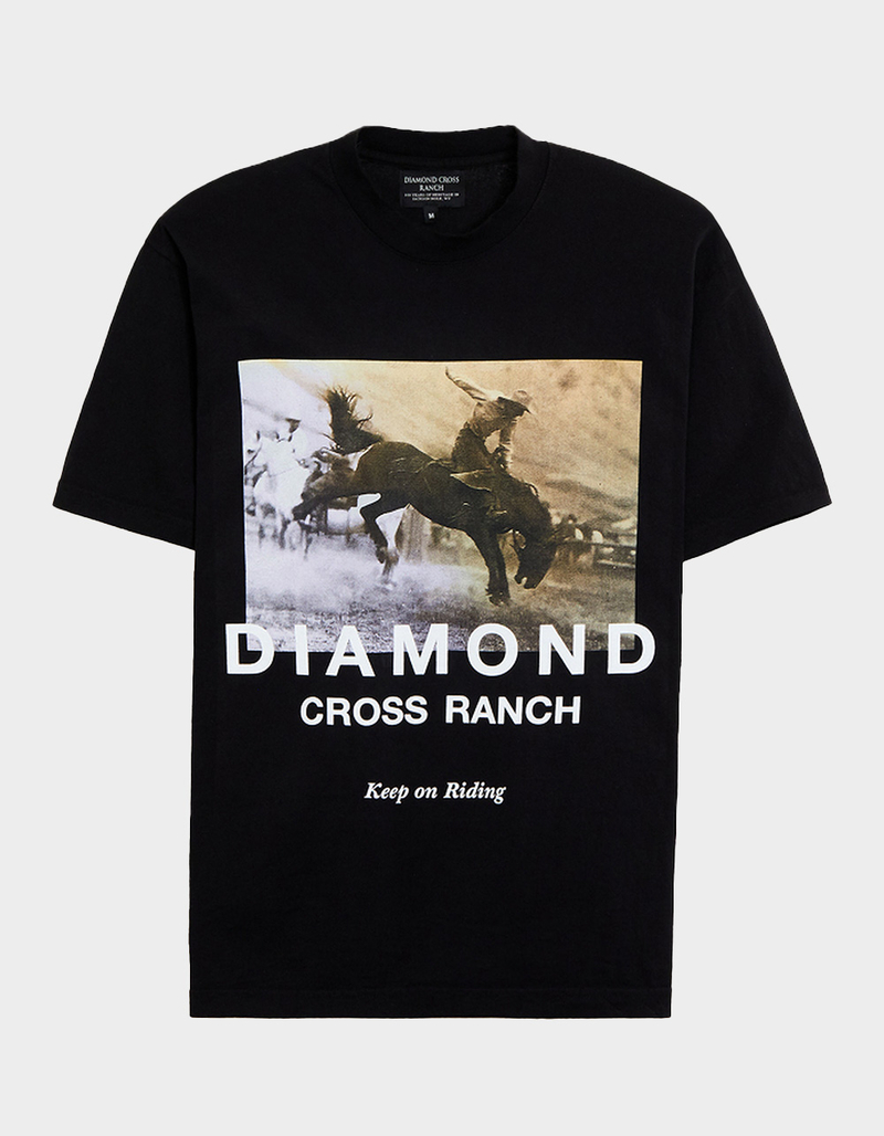 DIAMOND CROSS RANCH Walt Buck Mens Tee image number 0