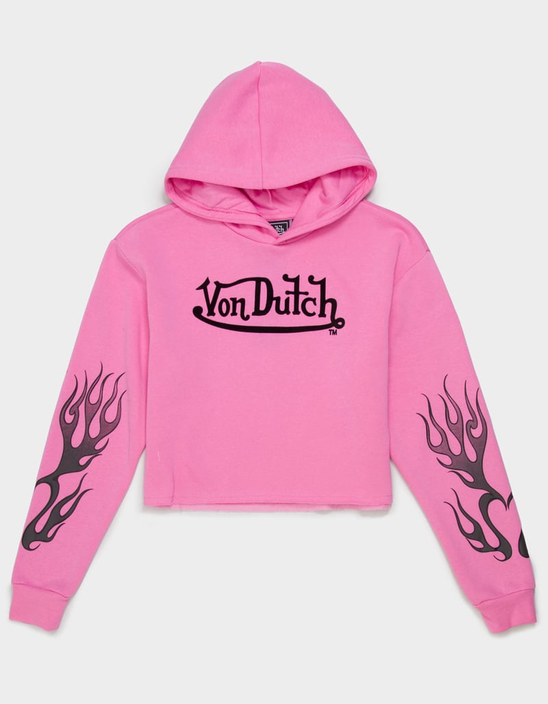 VON DUTCH Flame Girls Hoodie image number 0